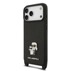 Karl Lagerfeld Saffiano Crossbody pánt Metal Karl és Choupette iPhone 17 Pro tok - 0. kép