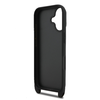 Karl Lagerfeld Saffiano Crossbody Strap Metal Karl and Choupette tok iPhone 17-hez fekete - 4. kép