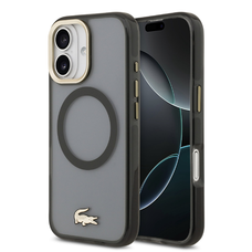 Lacoste PC/TPU Deres Felületű Arany Logós MagSafe iPhone 17 tok