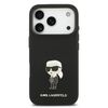 Karl Lagerfeld Liquid Silicone Metal Ikonik tok iPhone 17 Pro - 1. kép