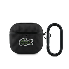 Lacoste Petit Pique Croc Logo Patch Tok AirPods 4 Fekete