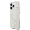 Guess IML Flowers Allover Pántos MagSafe tok iPhone 17 Pro Fehér tok - 0. kép