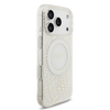 Guess IML Flowers Allover Pántos MagSafe tok iPhone 17 Pro Fehér tok - 1. kép