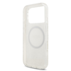 Guess IML Flowers Allover Pántos MagSafe tok iPhone 17 Pro Fehér tok - 3. kép