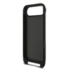 Karl Lagerfeld Saffiano Crossbody Pánt Fém Karl és Choupette tok iPhone 17 Air fekete tok - 4. kép