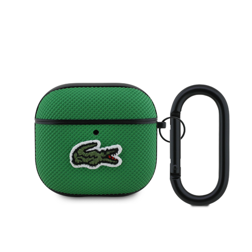 Lacoste Petit Pique Croc Logó Folt Tok AirPods 4-hez Zöld