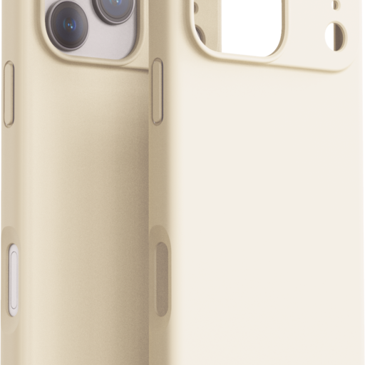  iPhone 17 Pro Bézs Szilikon MagSafe Dviced tok