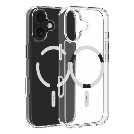  iPhone 17 átlátszó Dviced MagSafe tok - Fehér