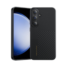  Samsung Galaxy S24 Plus fekete Benks Montage Magnetic Armor Pro Kevlar tok fém kerettel 600D+1500D (MA41)