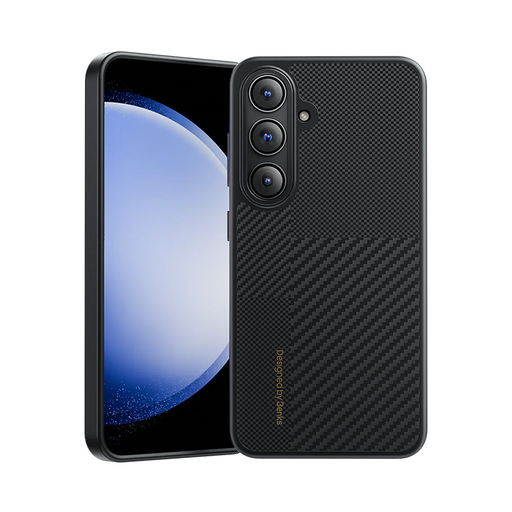  Samsung Galaxy S24 Plus fekete Benks Montage Magnetic Armor Pro Kevlar tok fém kerettel 600D+1500D (MA41)