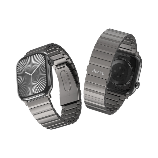  Apple Watch 42/44/45/49mm Benks állítható titán szíj