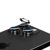  iPhone 15 Pro/15 Pro Max Benks edzett üveg DR zafír lencsevédő kamera számára fekete üvegfólia (3 darab lencse) - 0. kép