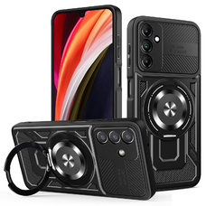 Samsung Galaxy A16 tok Defender Armor Mag fekete tok