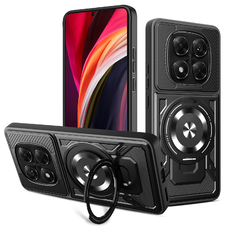 Xiaomi Redmi Note 14 Pro 5G Defender Armor Mag tok fekete