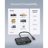 USB-C to USB-C / HDMI / USB-A Adapter Anker PowerExpand, Fekete A8339HA1 - 3. kép