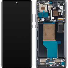 Motorola Edge 30 Ultra LCD Kijelzőmodul, Interstelláris Fekete kijelzőmodul