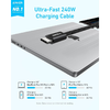 USB-C to USB-C Cable Anker Zolo, 240W, 1.8m, Black A8060H12  - 0. kép