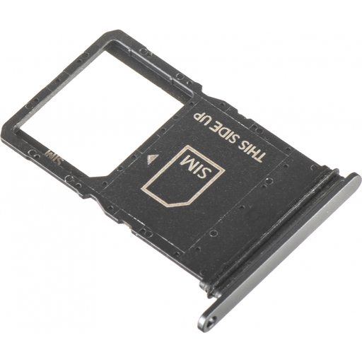 SIM tálca Motorola Razr 2024 / Razr 50, Koala Szürke (Acélszürke)