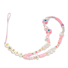 Guess mobiltelefon pánt GUSTSHPP rózsaszín Beads Shell