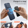 Samsung Galaxy Z Flip 7 tok – Suritch, 360 fokos forgatható rejtett kitámasztó, fekete - 1. kép