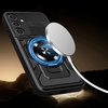 Samsung Galaxy S25 Fekete Defender Armor Mag tok - 0. kép