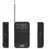 LTC portable pocket radio LEGA, AM/FM, mini jack, fekete - 0. kép
