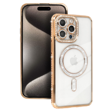  Samsung Galaxy A17 5G Arany Bling Magsafe tok