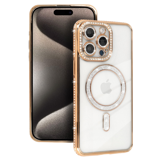 Samsung Galaxy A17 5G Arany Bling Magsafe tok Samsung Galaxy A17 5G Arany Bling Magsafe tok