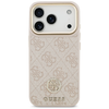  iPhone 17 Pro pink GUESS 4G Strass Logo & Nagy Pánt Fém Gombok MagSafe Original tok - 1. kép