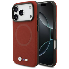 iPhone 17 Pro BMW M FW Metal Logo MagSafe piros tok
