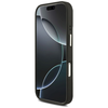 iPhone 17 Pro Guess 4G Big 4G Classic Logo Big Strap Metal Gombok fekete tok - 3. kép