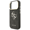 iPhone 17 Pro Guess 4G Big 4G Classic Logo Big Strap Metal Gombok fekete tok - 4. kép