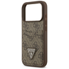 iPhone 17 Pro Guess 4G Double Card Triangle barna tok - 4. kép