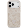 iPhone 17 Pro Max Guess 4G Double Card Triangle rózsaszín tok - 1. kép