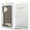 iPhone 17 Guess 4G Logo Plate MagSafe Barna tok - 4. kép