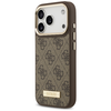 iPhone 17 Pro Guess 4G Logo Plate MagSafe barna tok - 0. kép