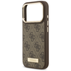 iPhone 17 Pro Guess 4G Logo Plate MagSafe barna tok - 4. kép