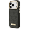iPhone 17 Pro Guess 4G Logo Plate MagSafe tok Fekete - 0. kép
