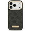 iPhone 17 Pro Guess 4G Logo Plate MagSafe tok Fekete - 1. kép