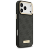 iPhone 17 Pro Max Guess 4G Logo Plate MagSafe fekete tok - 2. kép