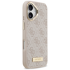 iPhone 17 Pro Guess 4G Logo Plate MagSafe rózsaszín tok - 2. kép