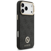 iPhone 17 Pro Max Guess 4G Srtass Logo & Big Strap Metal Buttons MagSafe fekete tok - 2. kép