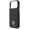 iPhone 17 Pro Max Guess 4G Srtass Logo & Big Strap Metal Buttons MagSafe fekete tok - 4. kép