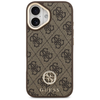 iPhone 17 Guess 4G Strass Logo & Big Strap Metal Buttons MagSafe barna tok - 1. kép