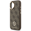 iPhone 17 Guess 4G Strass Logo & Big Strap Metal Buttons MagSafe barna tok - 4. kép
