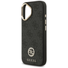 iPhone 17 Guess 4G Strass Logo & Big Strap Metal Buttons MagSafe tok Fekete - 4. kép
