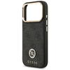 iPhone 17 Pro Guess 4G Strass Logo & Big Strap Metal Buttons MagSafe tok Fekete - 4. kép