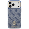 iPhone 17 Pro Max Guess 4G Strass Logo & Big Strap Metal Buttons MagSafe kék tok - 1. kép