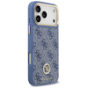 iPhone 17 Pro Max Guess 4G Strass Logo & Big Strap Metal Buttons MagSafe kék tok - 2. kép