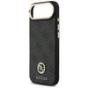iPhone 17 Air Guess 4G Strass Logo & Big Strap Metal Buttons MagSafe tok fekete - 4. kép